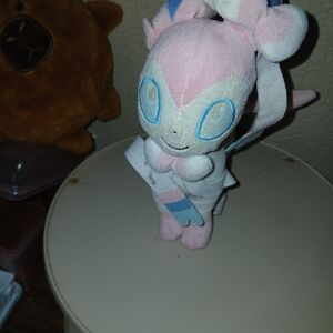 Pokemon Pink and Blue Sylveon Plush Toy